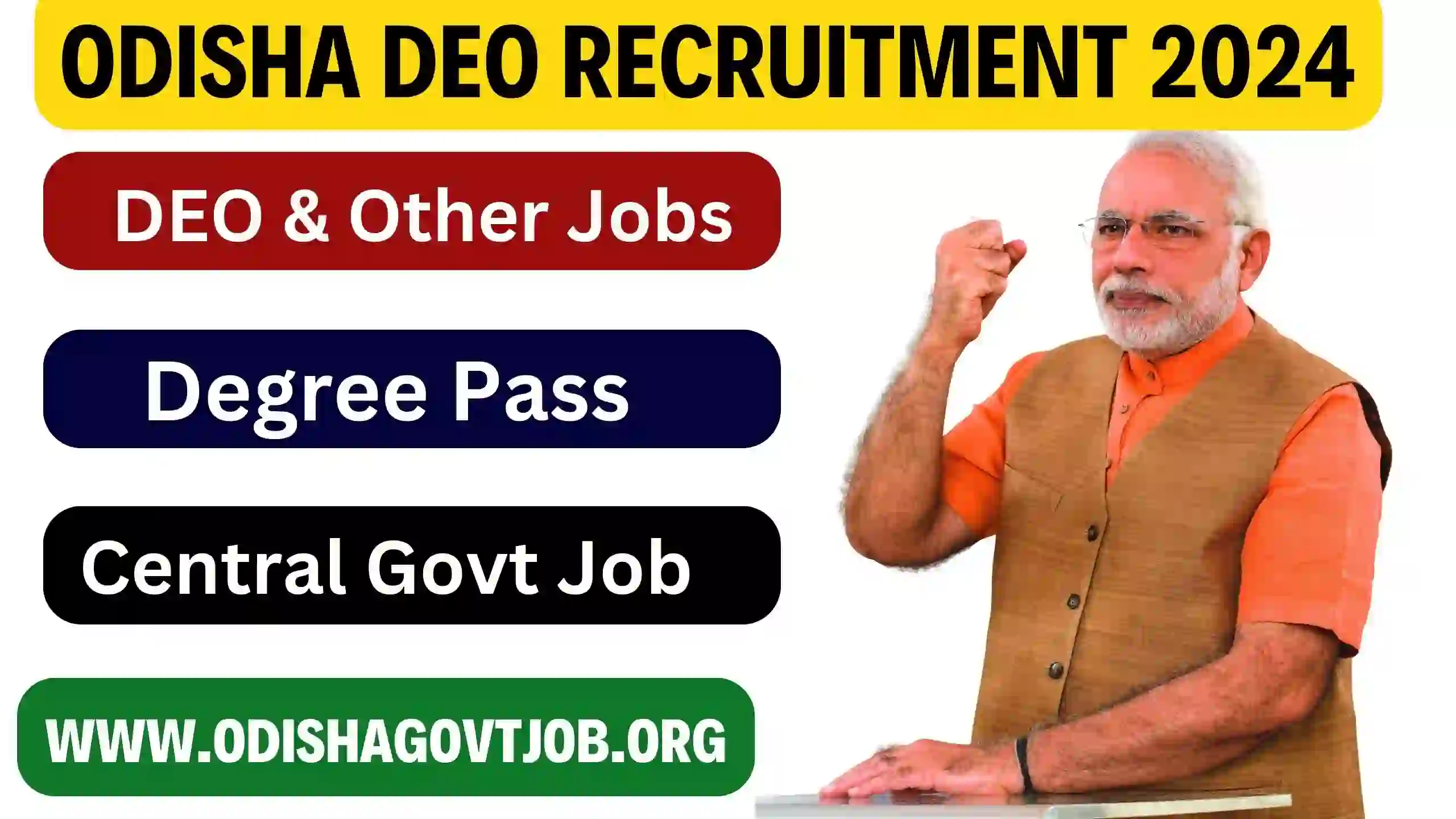 Odisha DEO Recruitment 2024