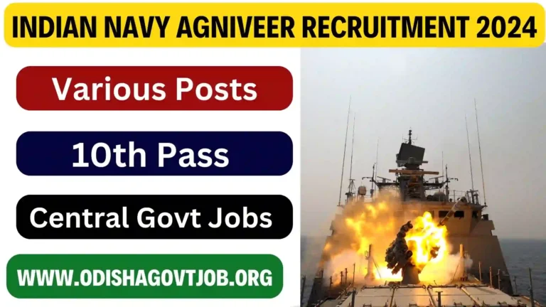 Indian Navy Agniveer Recruitment 2024- Apply link available now for various Vacancies, Central Govt Job