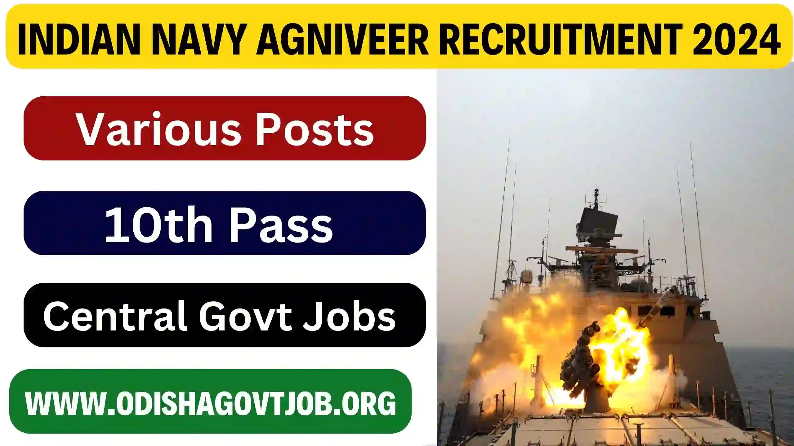 Indian Navy Agniveer Recruitment 2024