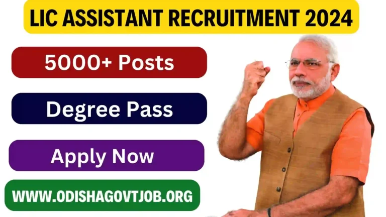 LIC Assistant Recruitment 2024- Apply Link Available Now, 5000+ Assistant Jobs in LIC