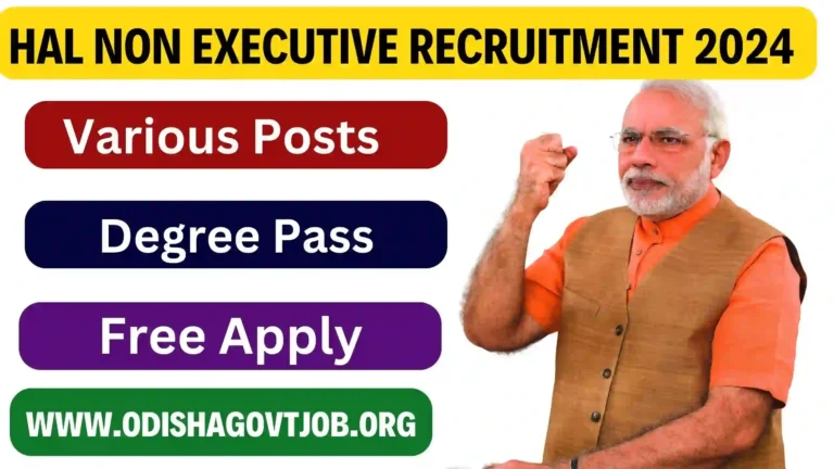 HAL Non Executive Recruitment 2024- Apply online for 182 Various Posts, Free Job alert