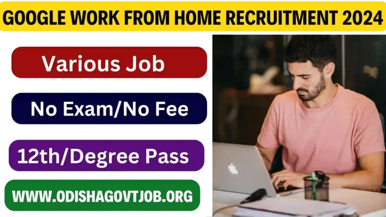 Google Work from home Recruitment 2024-Apply online for Google Work From Home Jobs, Google Work From H0me Job