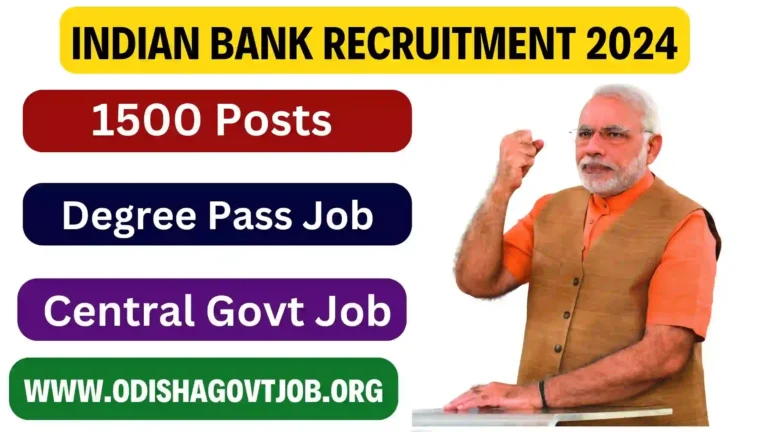 Indian Bank Recruitment 2024- Apply link available now for 1500 Apprentice vacancies, Free Job Alert