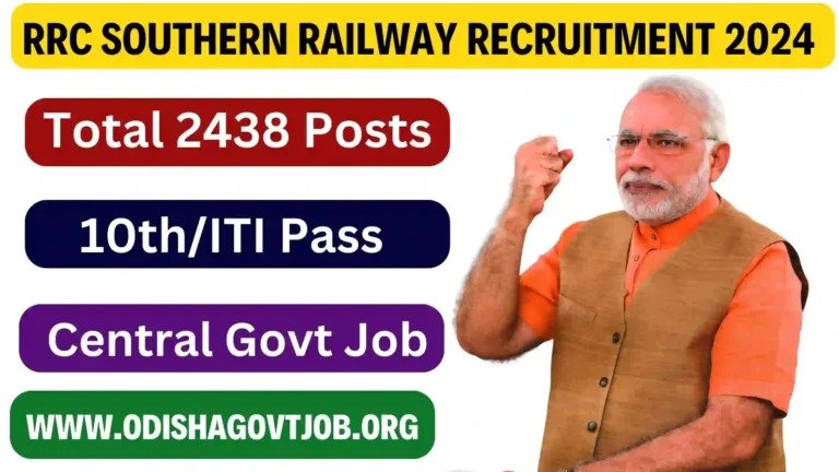 RRC Southern Railway Recruitment 2024-2438 Total Posts, Apply link available now for 10th Pass Railway Jobs