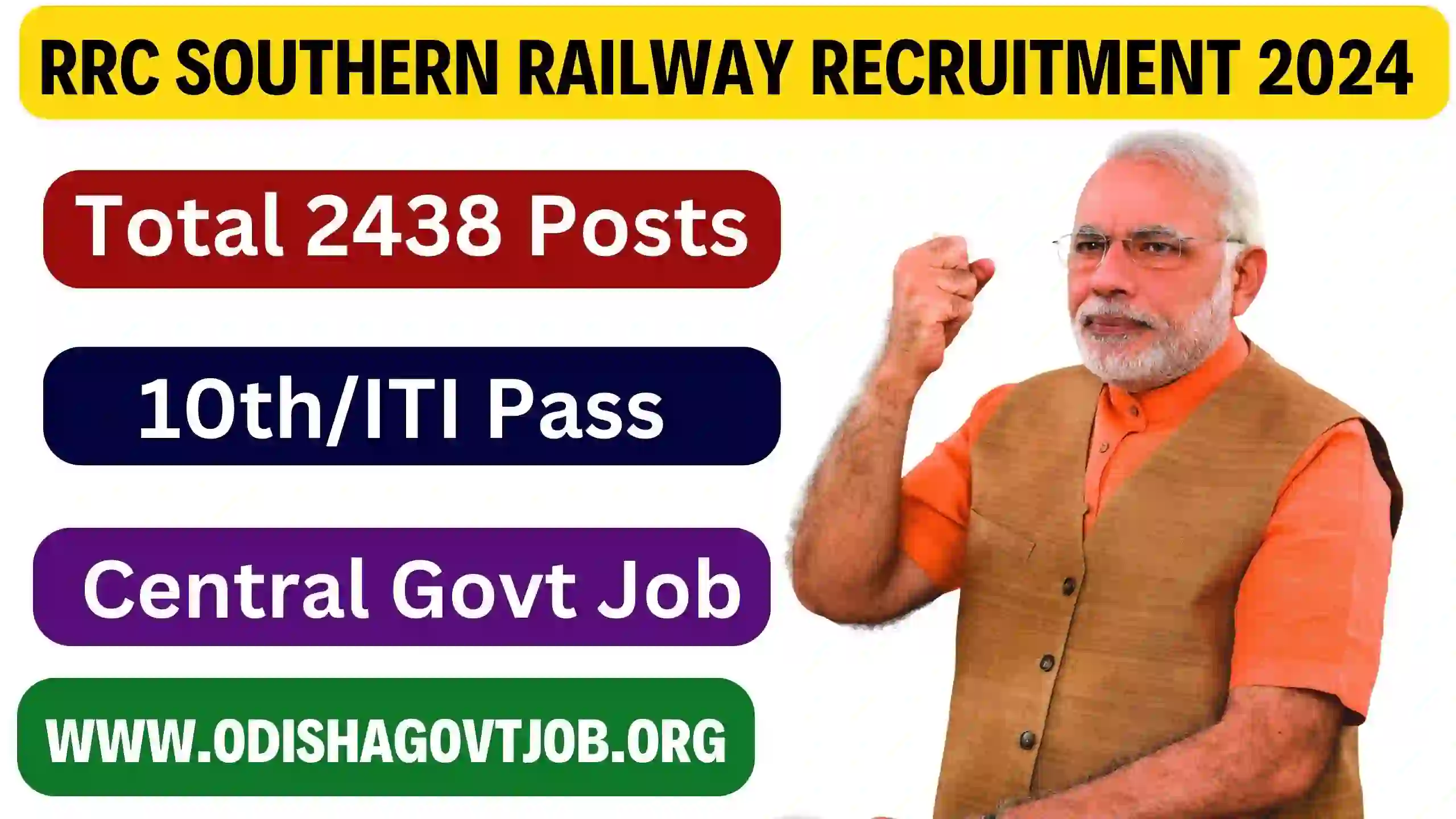 RRC Southern Railway Recruitment 2024