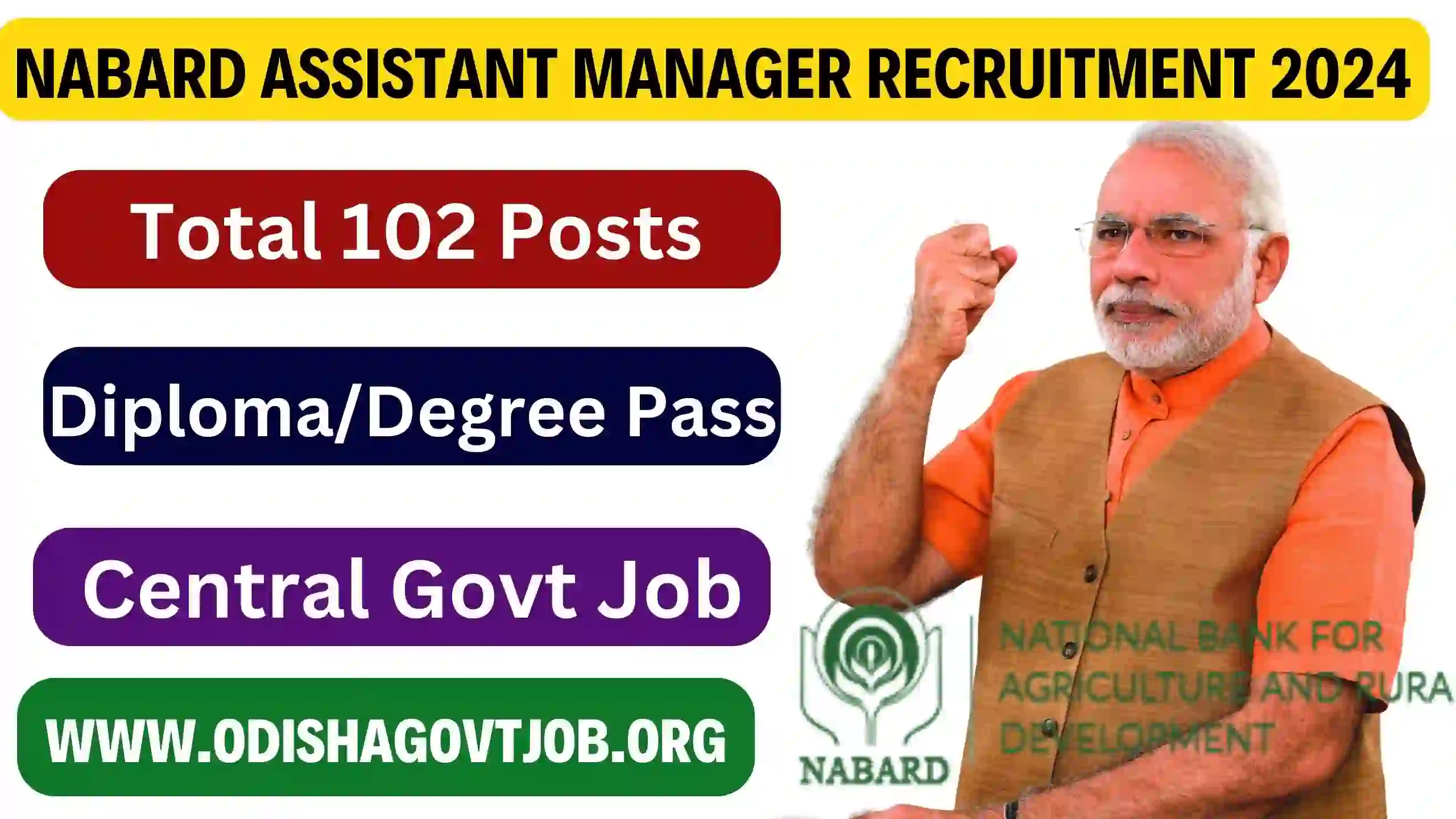 NABARD Assistant Manager Recruitment 2024