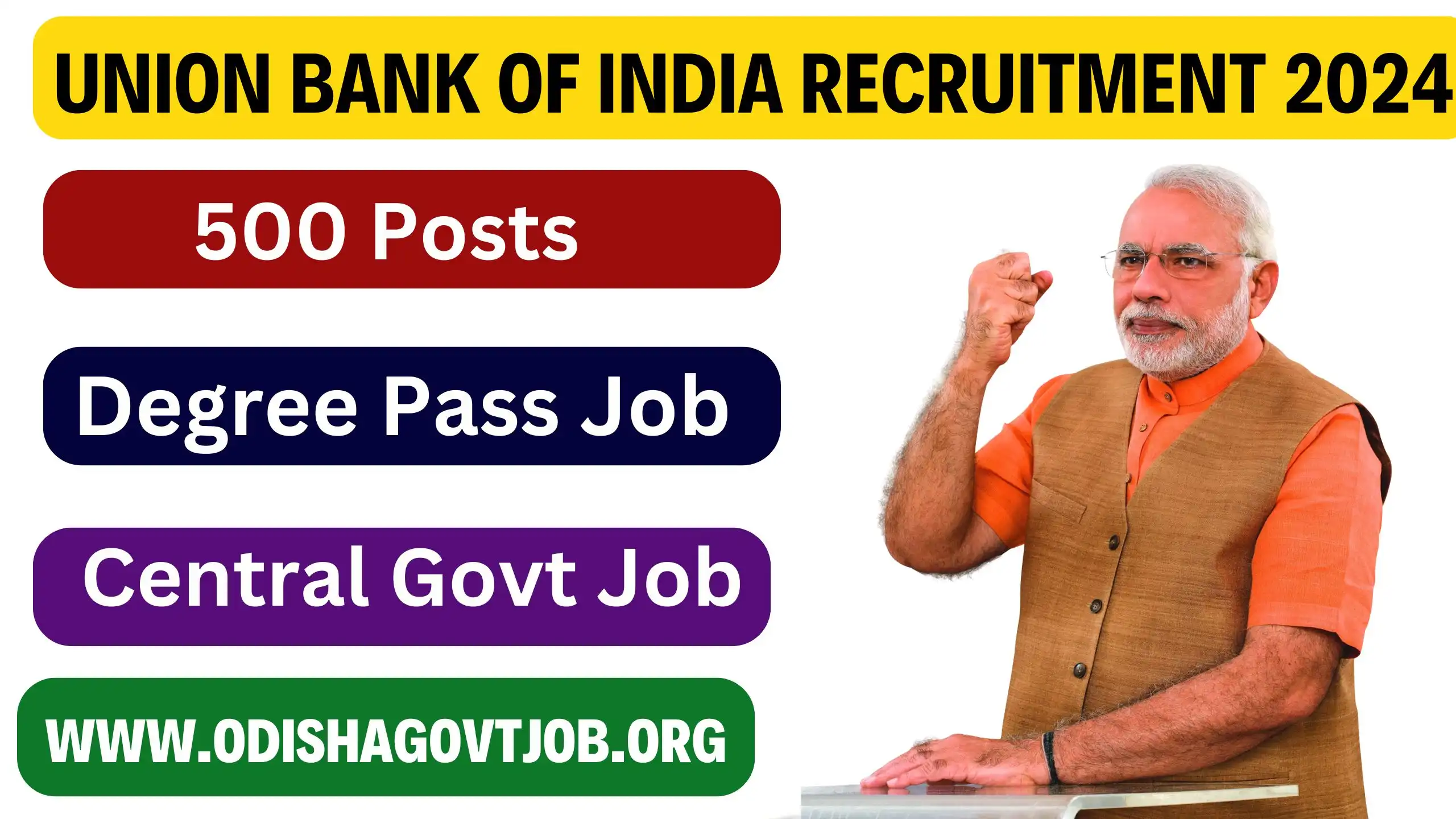 Union Bank of India Recruitment 2024