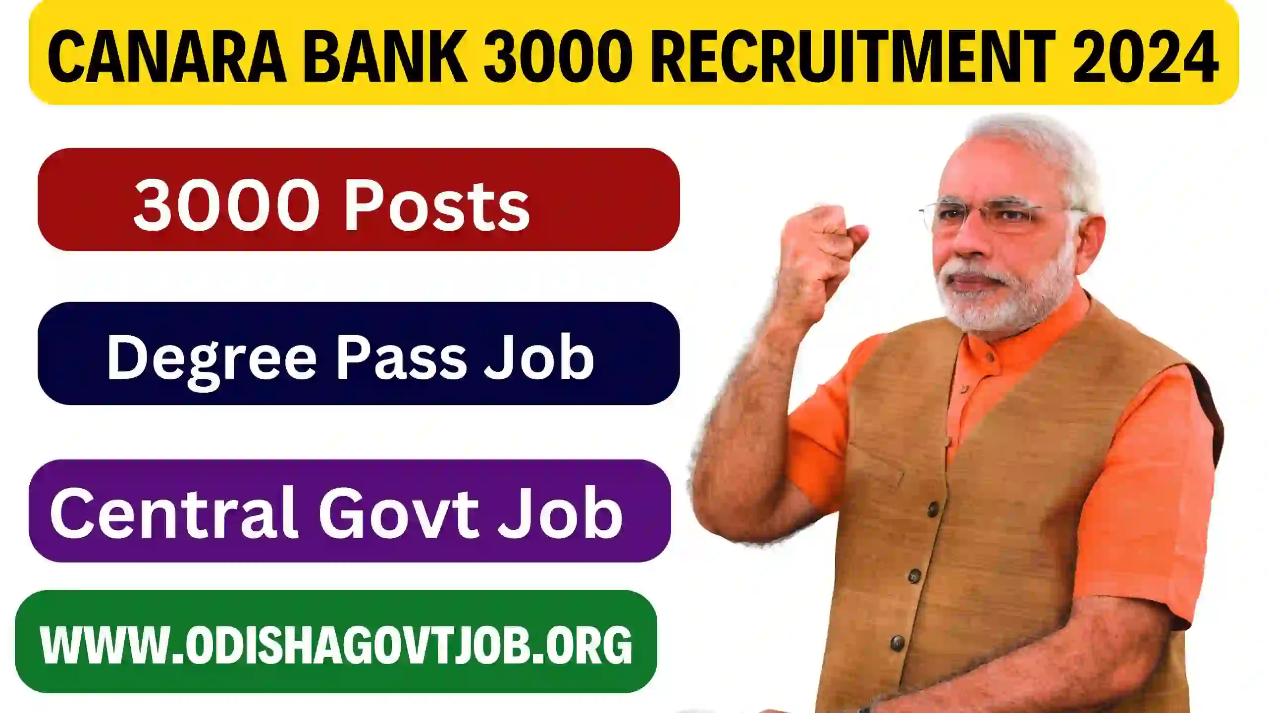 Canara Bank Recruitment 2024