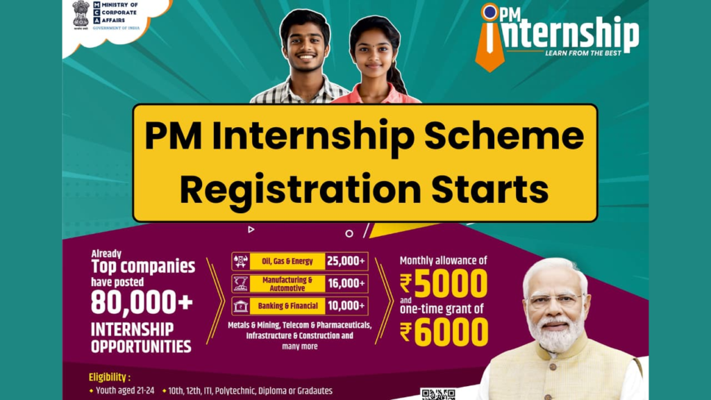 PM Internship Scheme Recruitment 2024